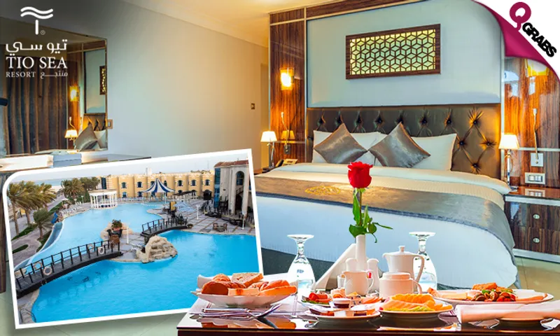 Royal Suite Staycation + Breakfast Buffet & Resort Access for TWO at Tio Sea Resort!